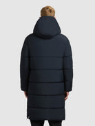 khujo-coat-siram2-port-blue-wattierter-steppmantel-knielang-loose-fit image 3