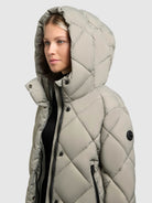 khujo-lilian-damen-steppjacke-witcher-green-mit-rautenstepp image 7