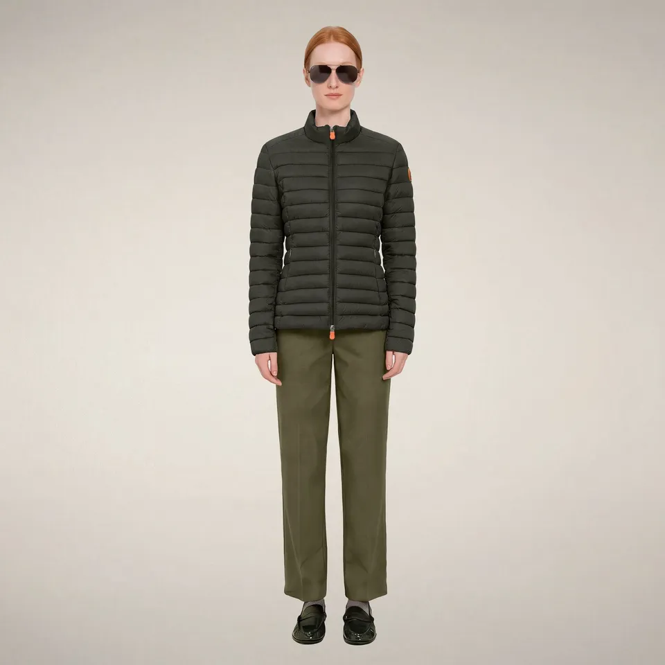 save-the-duck-carly-damen-steppjacke-pufferjacke-verde-terra image 1