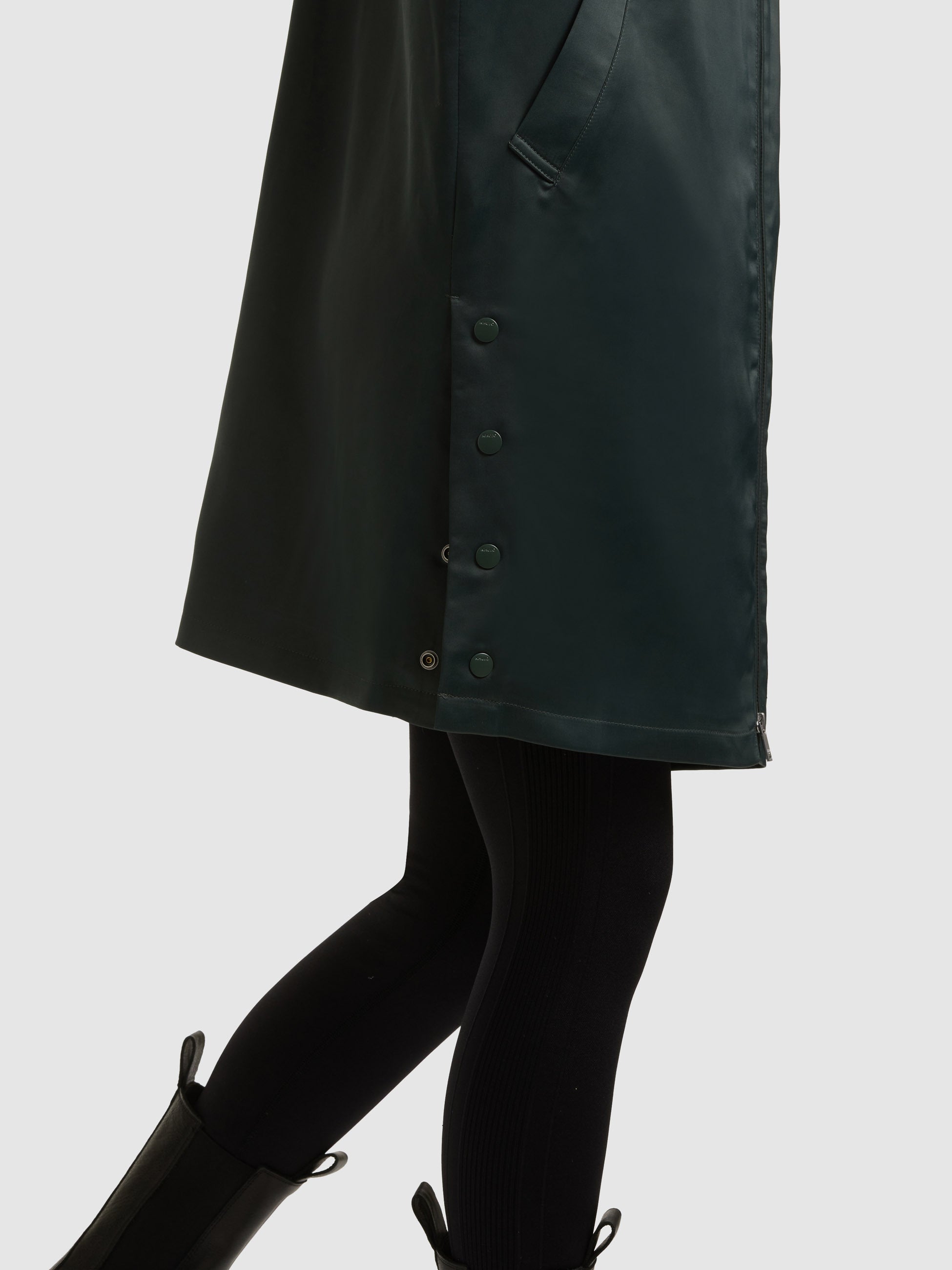 khujo-tindra-damen-blousonmantel-treetop-green image 8