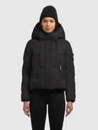 khujo-jacke-dafna-black-damen-steppjacke-kurz-slim-fit image 4
