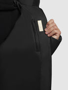 khujo-jacke-silas2-schwarz-damen-steppjacke-h-ftlang-warm-wattiert image 8