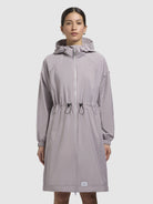 khujo-mantel-tuuli-graulila-knielanger-windbreaker-loose-fit image 4