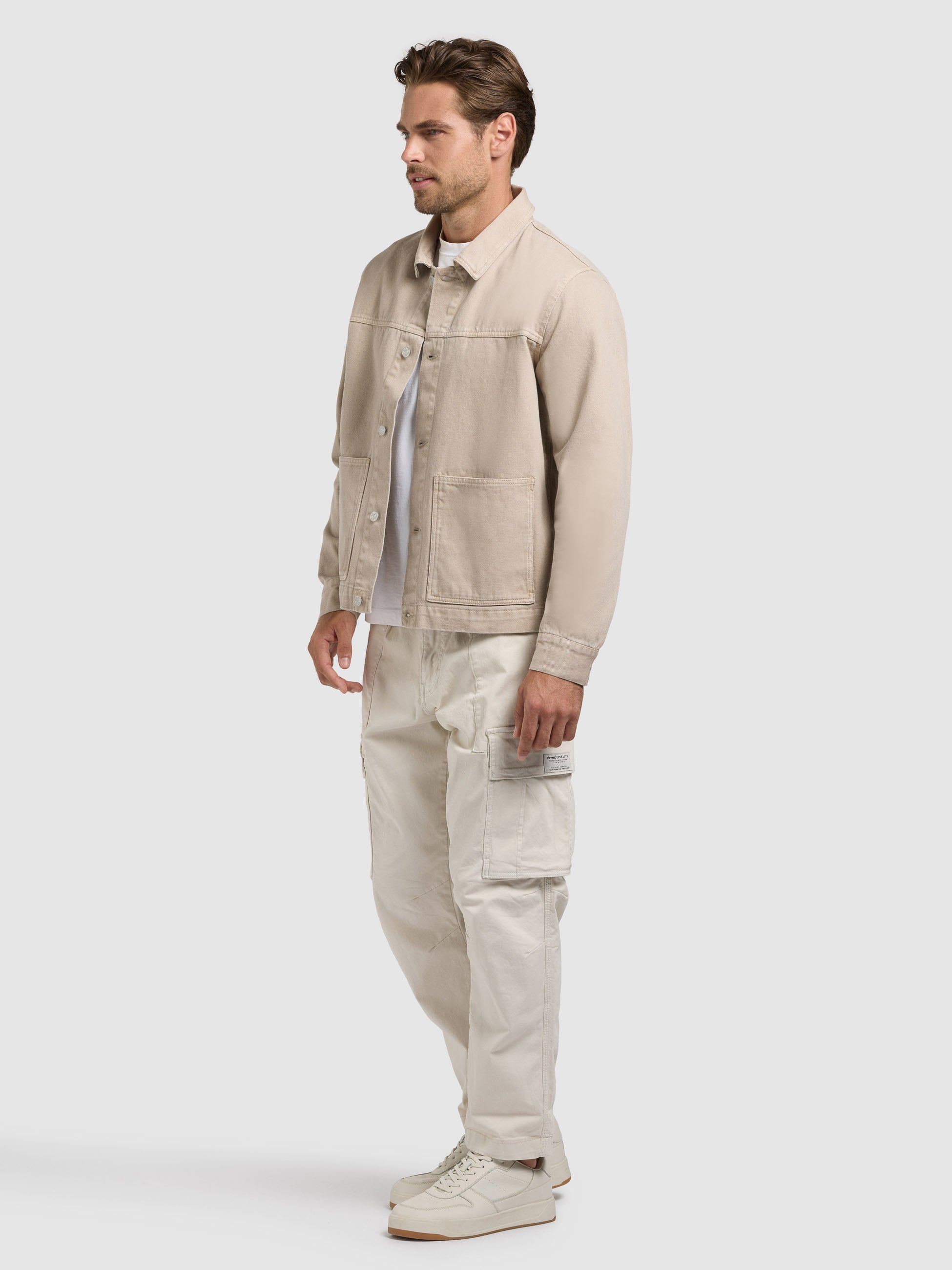 khujo-barto-jeansjacke-greige-aus-baumwoll-denim image 6