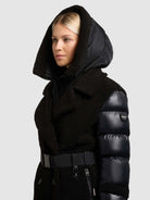 khujo-kalmia-kurzmantel-black-teddyfleece-damen image 7