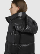 khujo-coat-jadet2-black-kurzer-damen-steppmantel-winter image 8
