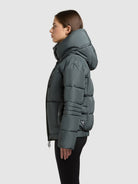 khujo-peeke2-damen-winterjacke-foam-green-mit-handschuhen-wattierte-steppjacke image 5