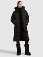 khujo-coat-lima-black-damen-steppmantel-knielang image 2