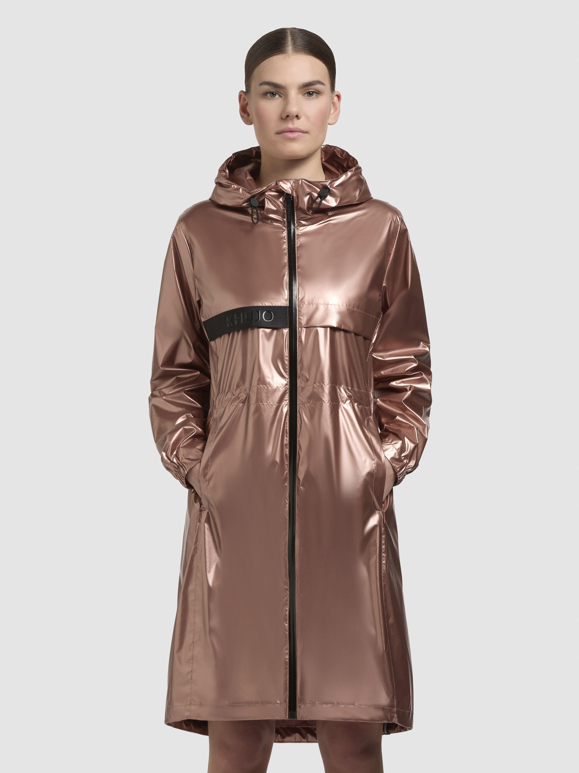 khujo-mantel-phoebe-damen-knielanger-kurzmantel-in-rosa-metallic image 4