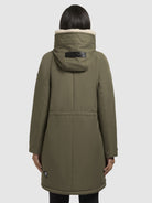 khujo-coat-semie2-light-olive-damen-kurzmantel image 3
