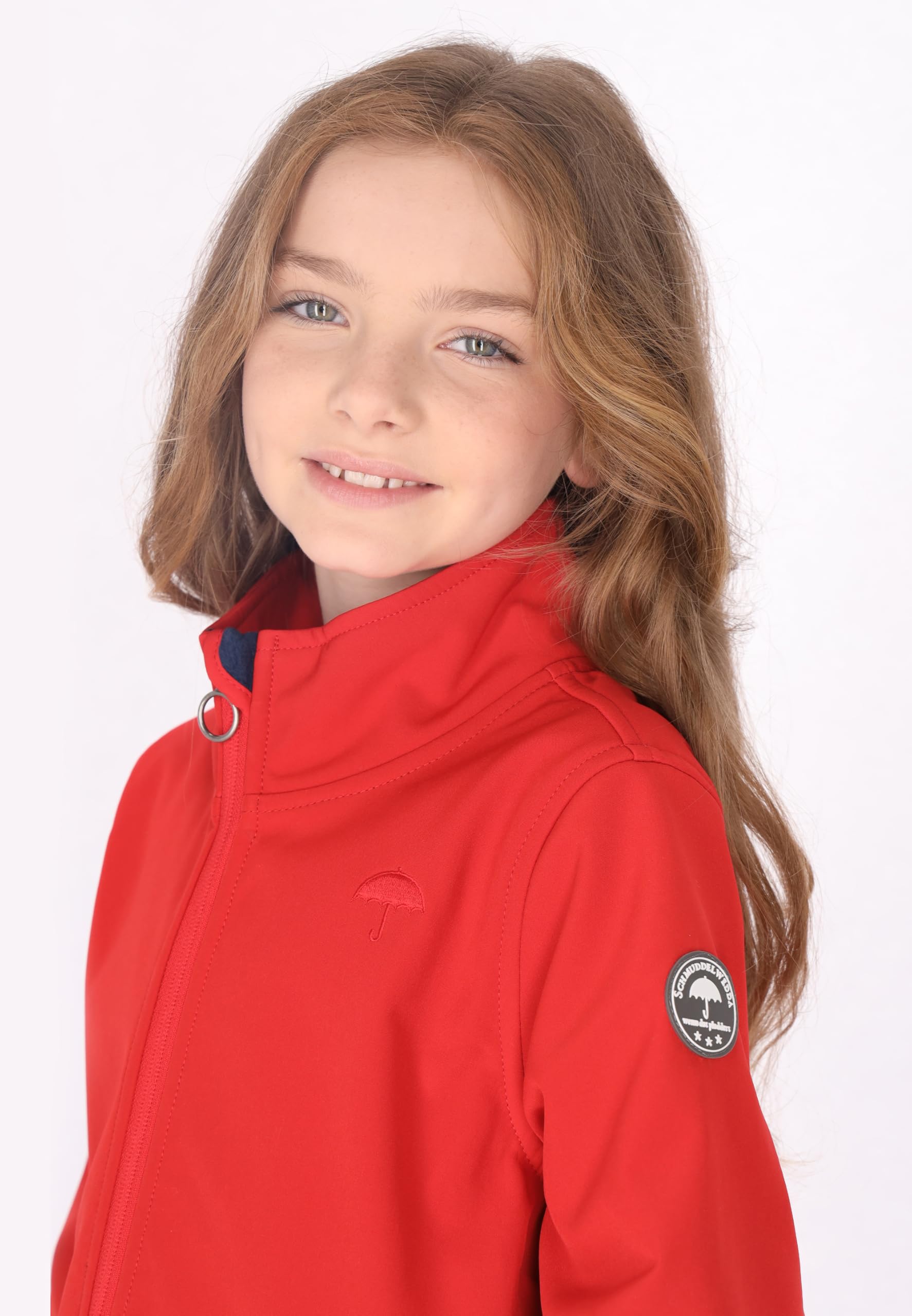 schmuddelwedda-m-dchen-softshelljacke-langarm-winddicht-und-wasserabweisend image 2