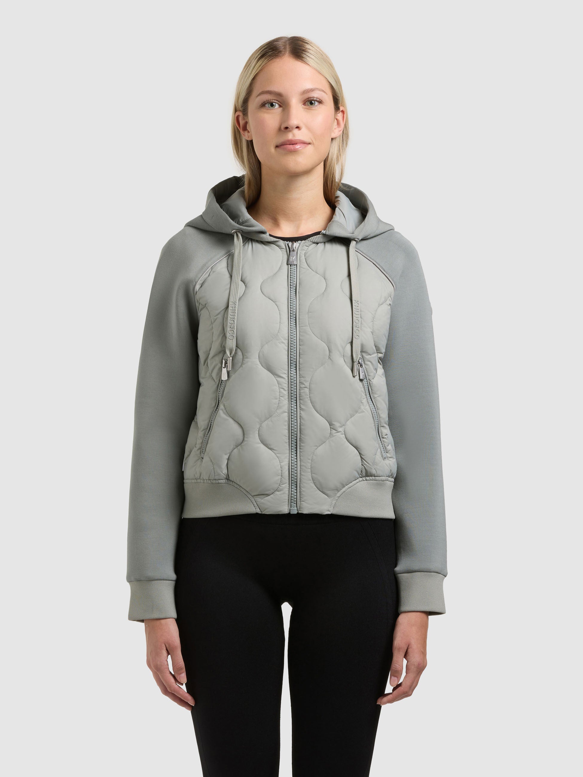 khujo-jacke-malaya-cloud-green-f-r-damen-steppjacke-kurz image 4