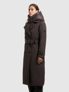 khujo-mantel-elena2-damen-wintermantel-moody-plum-knielang image 5