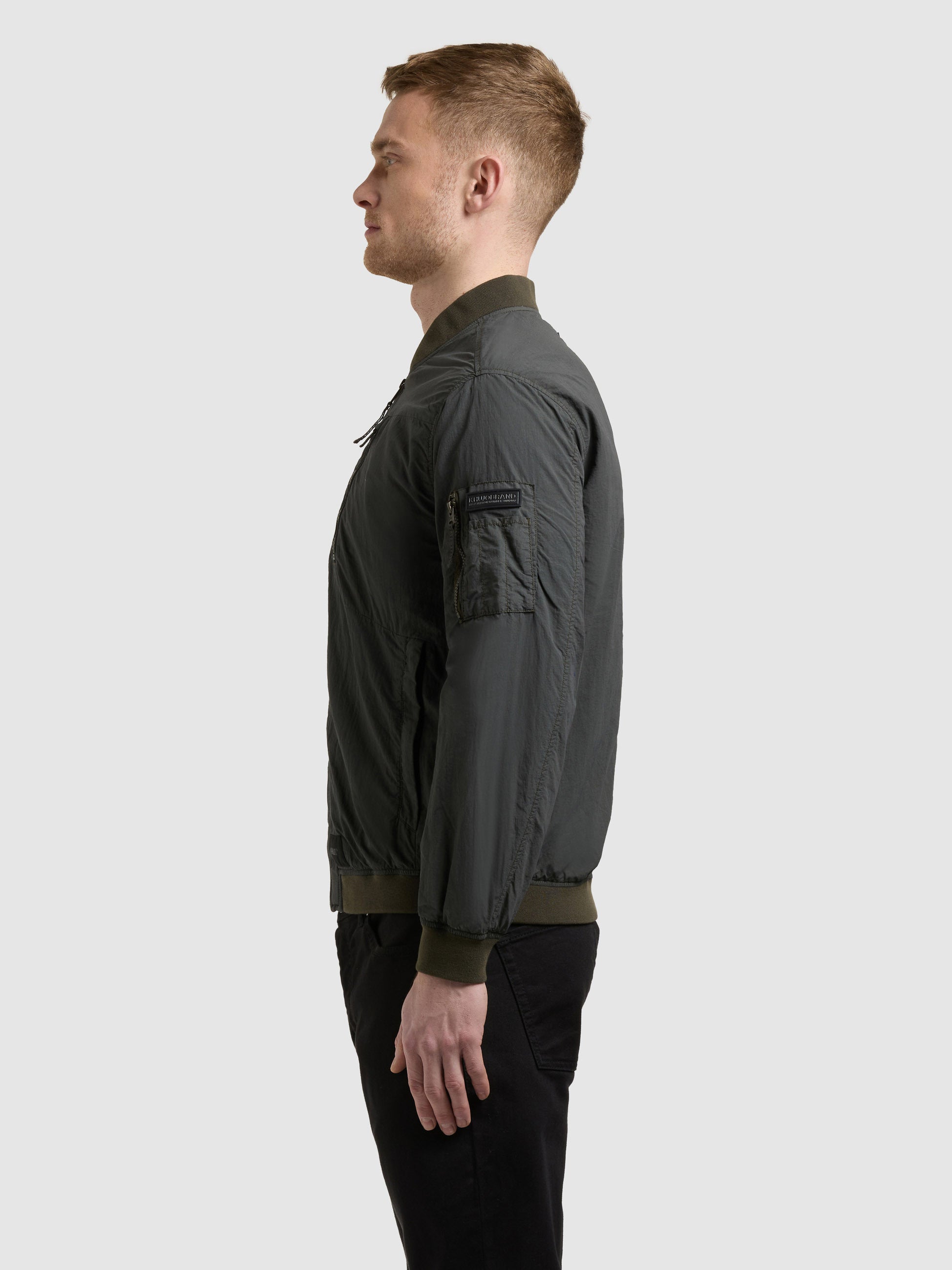 khujo-ibe-blousonjacke-hazy-teal-green image 5