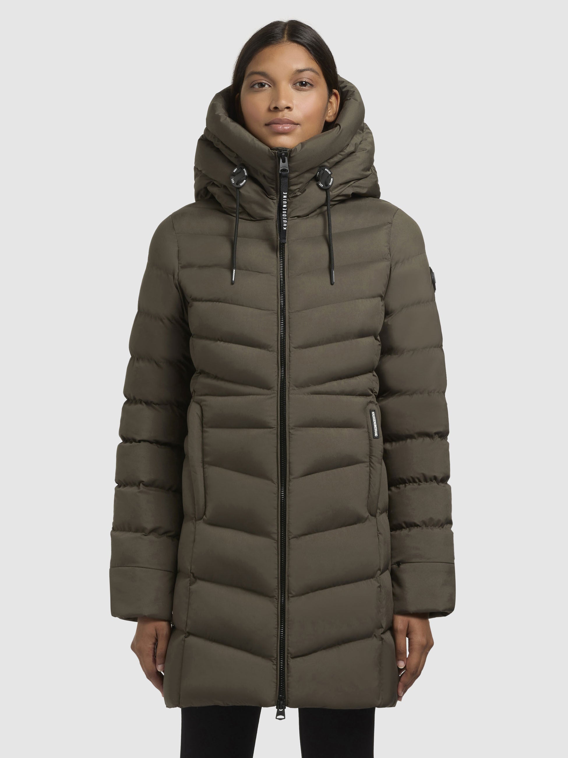khujo-jacke-tuhani4-steppjacke-mit-kapuze-in-khaki image 4