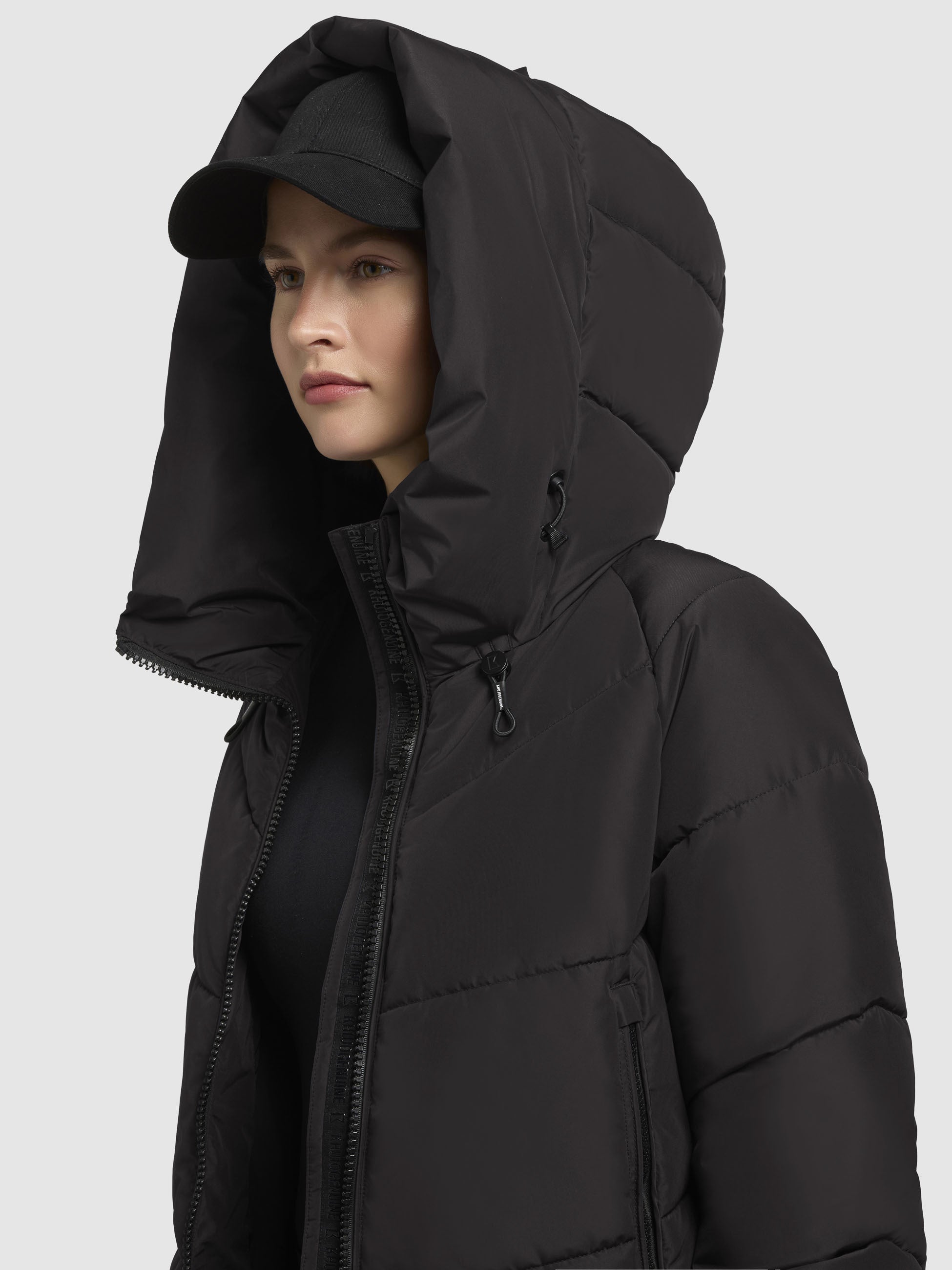khujo-aless-steppjacke-damen-schwarz image 7