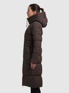 khujo-enakh-damen-steppmantel-moody-plum-slim-fit image 5