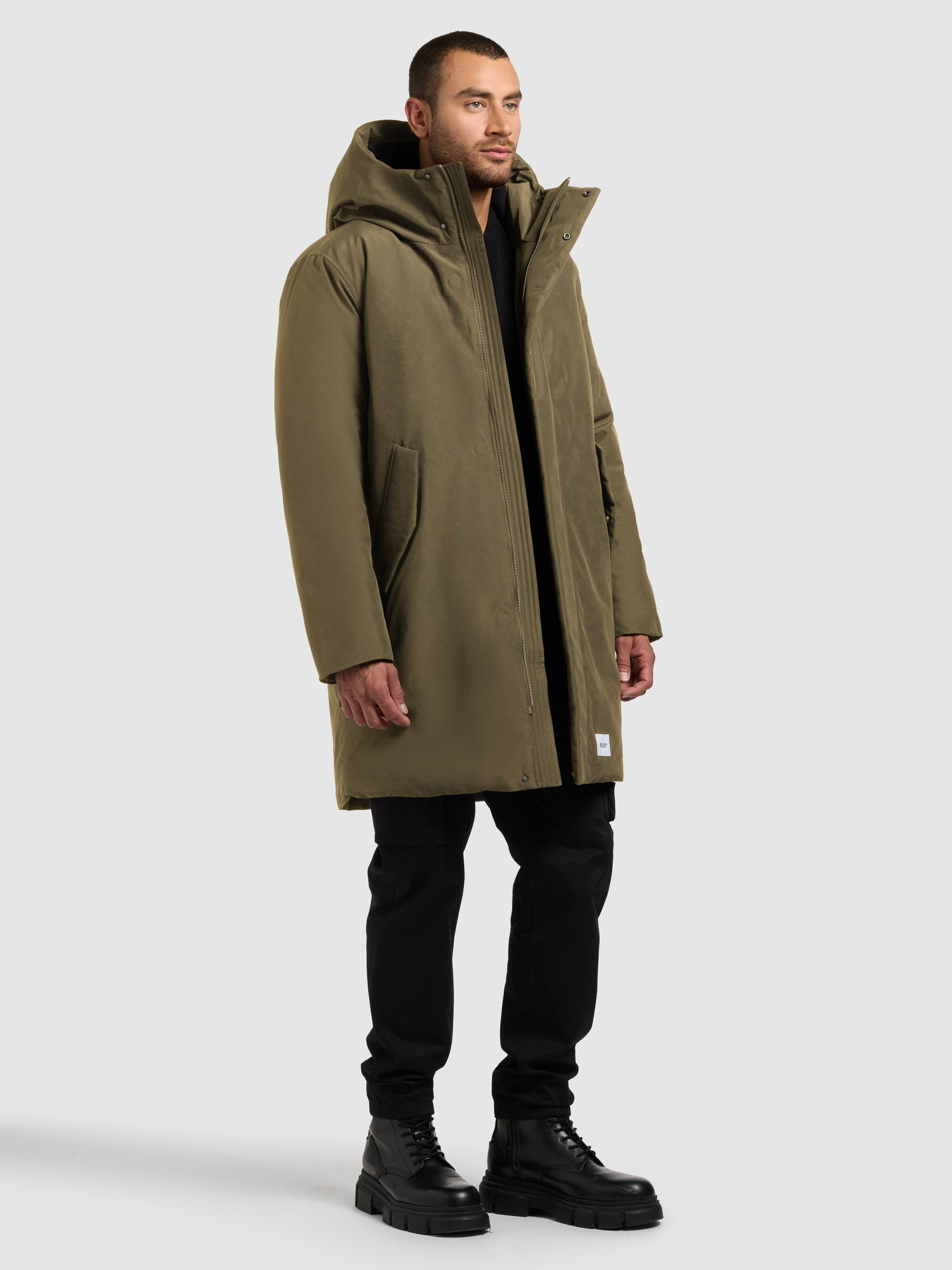 khujo-fogg-damen-parka-mantel-scrub-green-regular-fit image 6