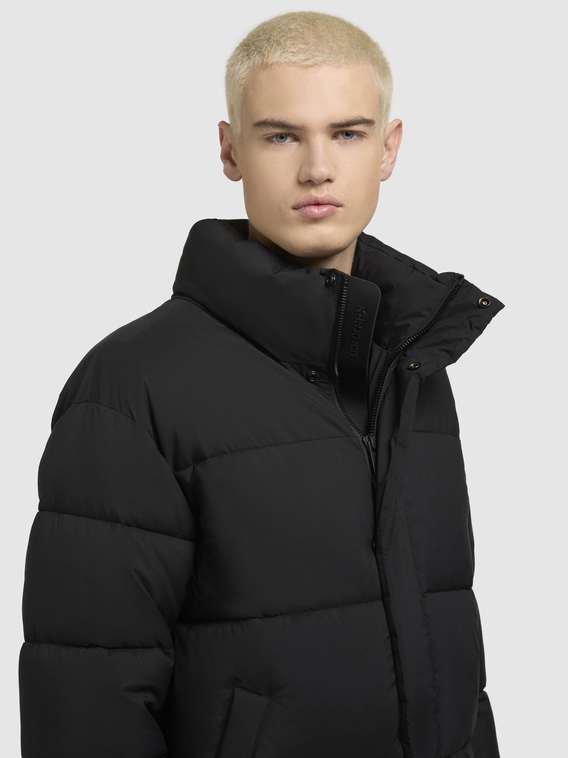 khujo-jacke-dungh-matt-schwarz-steppjacke image 7