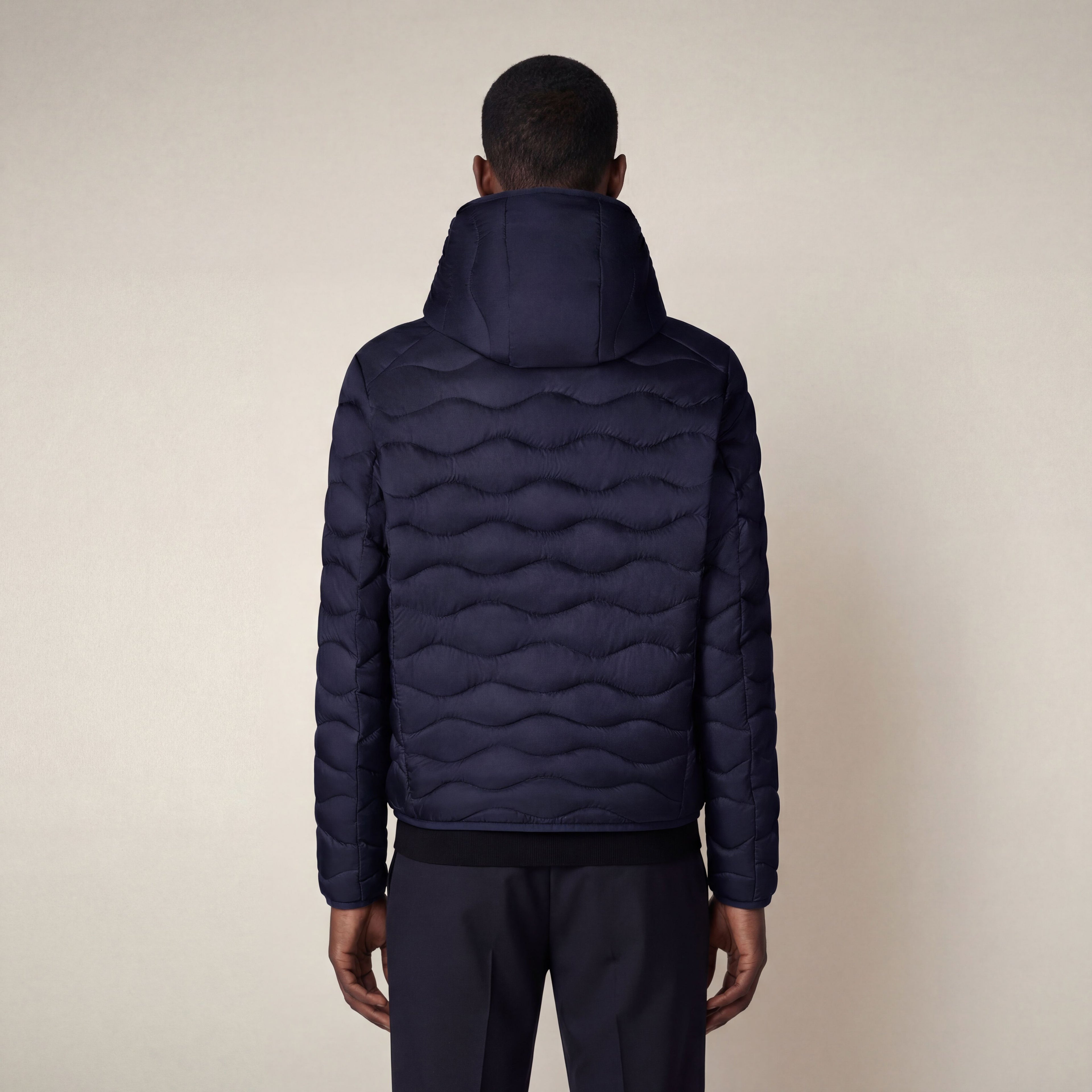 save-the-duck-reef-herren-steppjacke-mit-kapuze-navyblau image 2