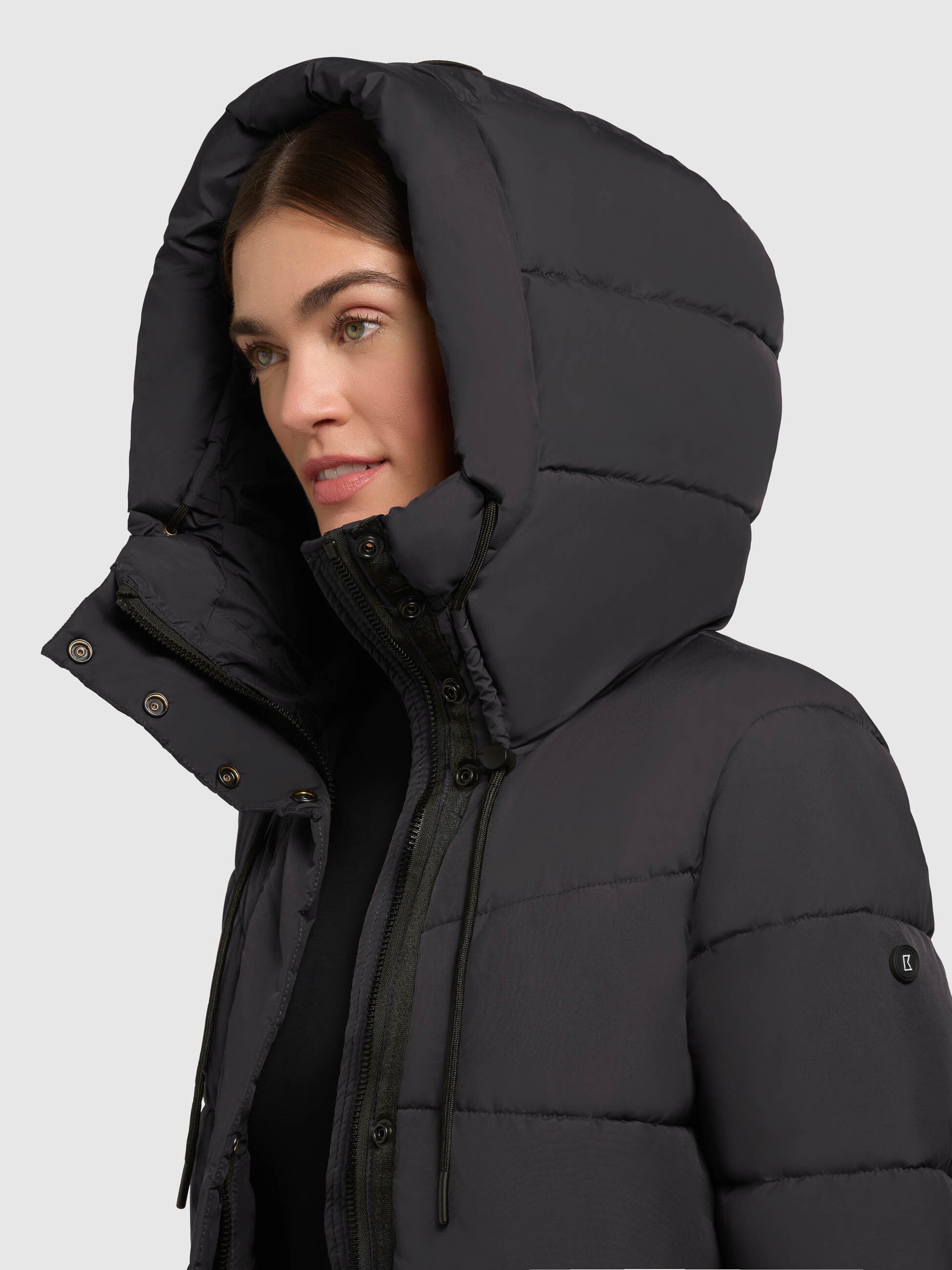 khujo-mashti-dunkelgrau-damen-steppmantel-wadenlang-regular-fit image 7