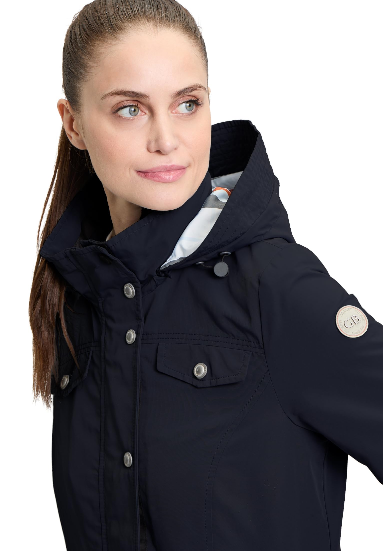 gil-bret-lia-damen-sommerjacke-mit-kapuze-karo-besatz image 3
