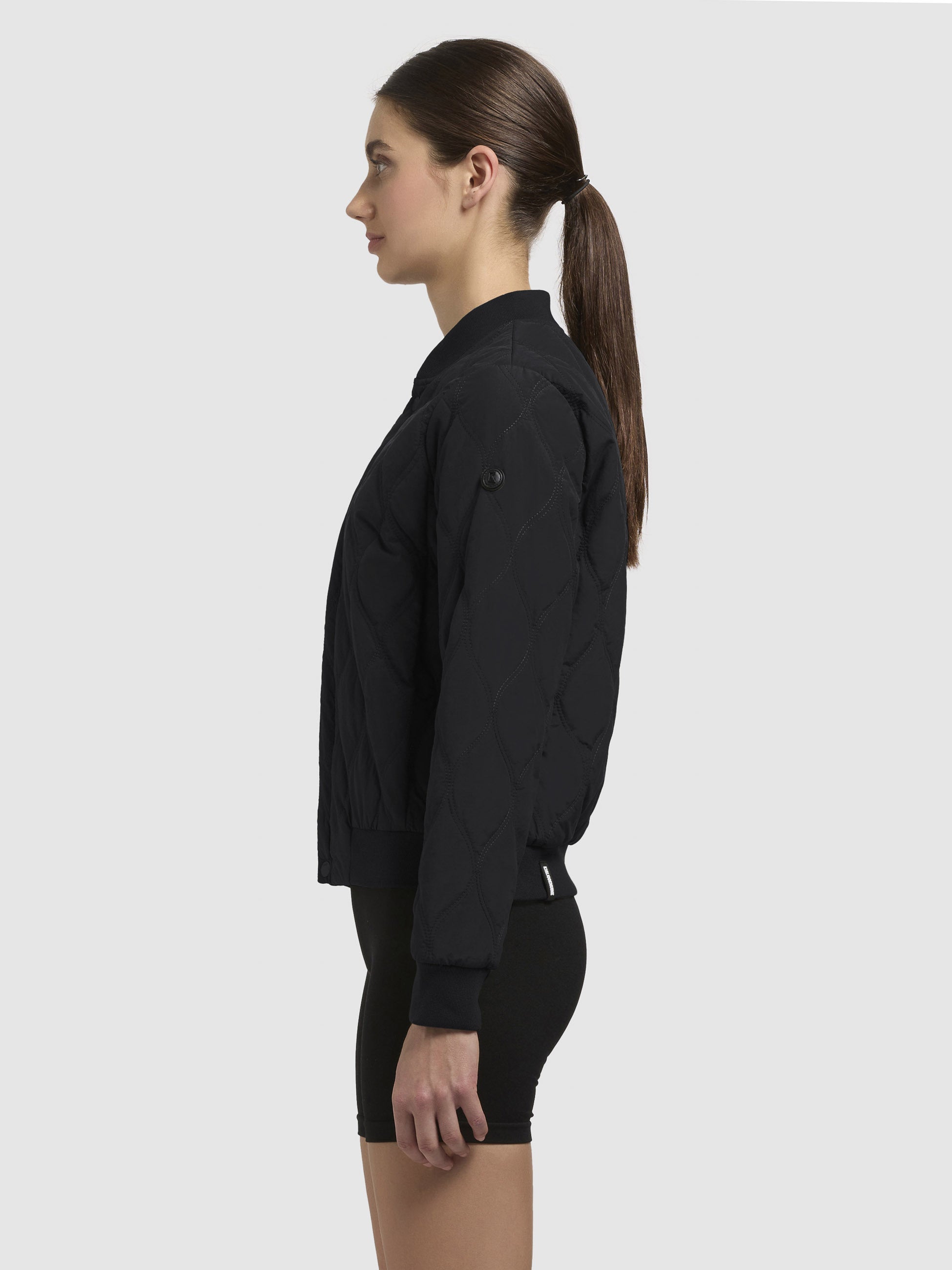 khujo-jacke-feen-schwarz-bomber-steppjacke-h-ftlang-f-r-damen image 5