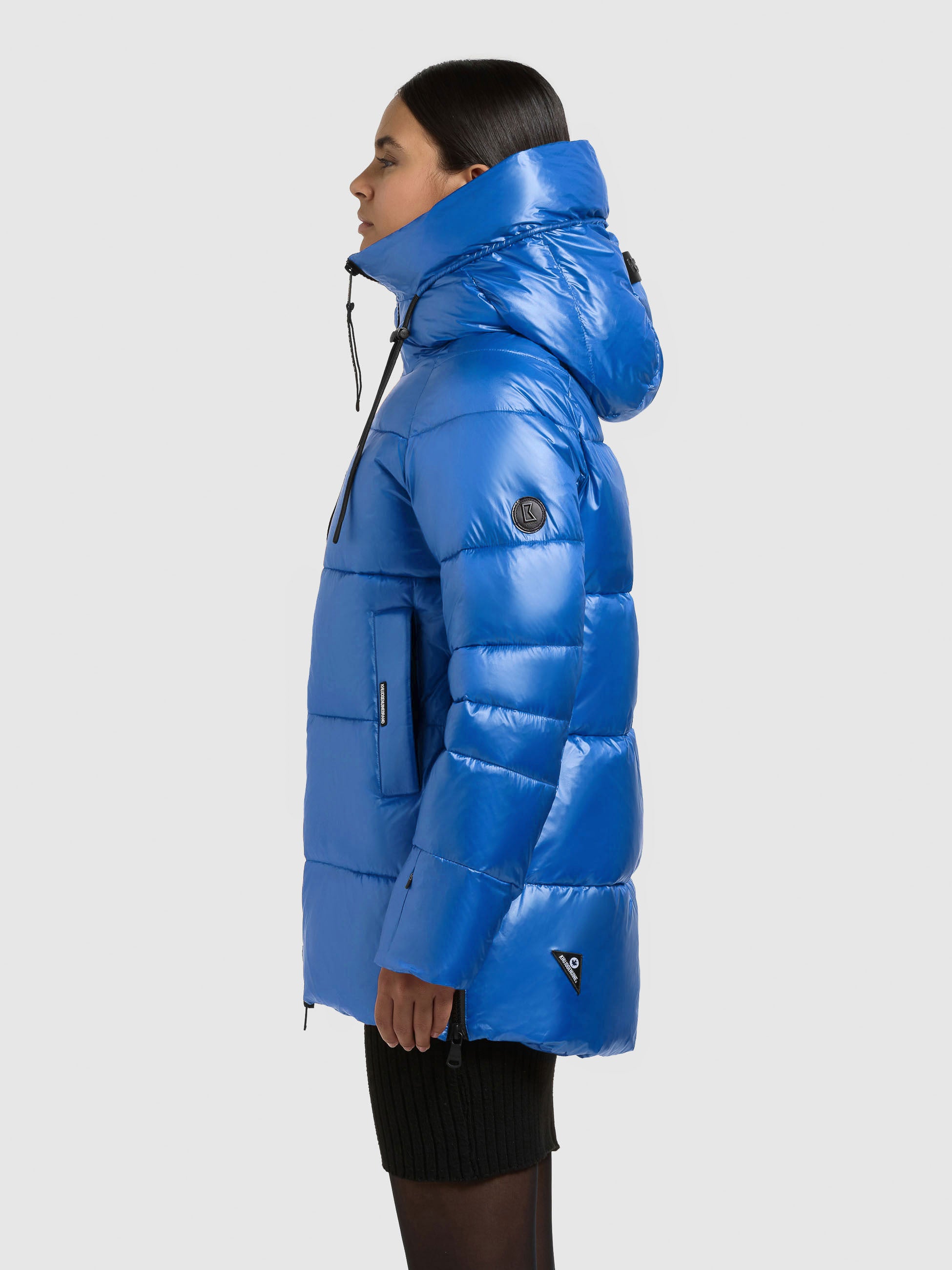 khujo-jacke-cara-royal-blue-gl-nzende-steppjacke-loose-fit image 5