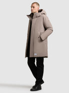 khujo-fogg-damen-parka-mantel-greige image 6
