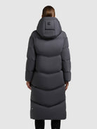 khujo-mantel-luga2-winter-grey-knielanger-wintermantel-damen-wattiert image 3