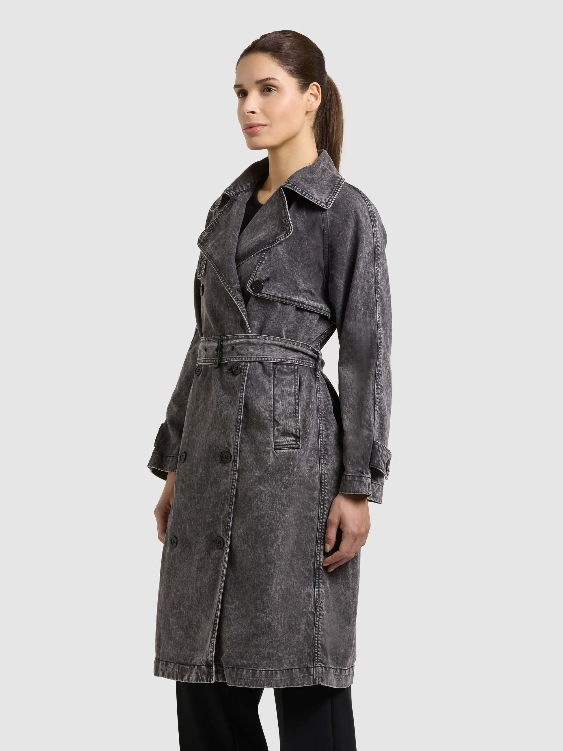 khujo-enza-damen-jeansmantel-black image 5