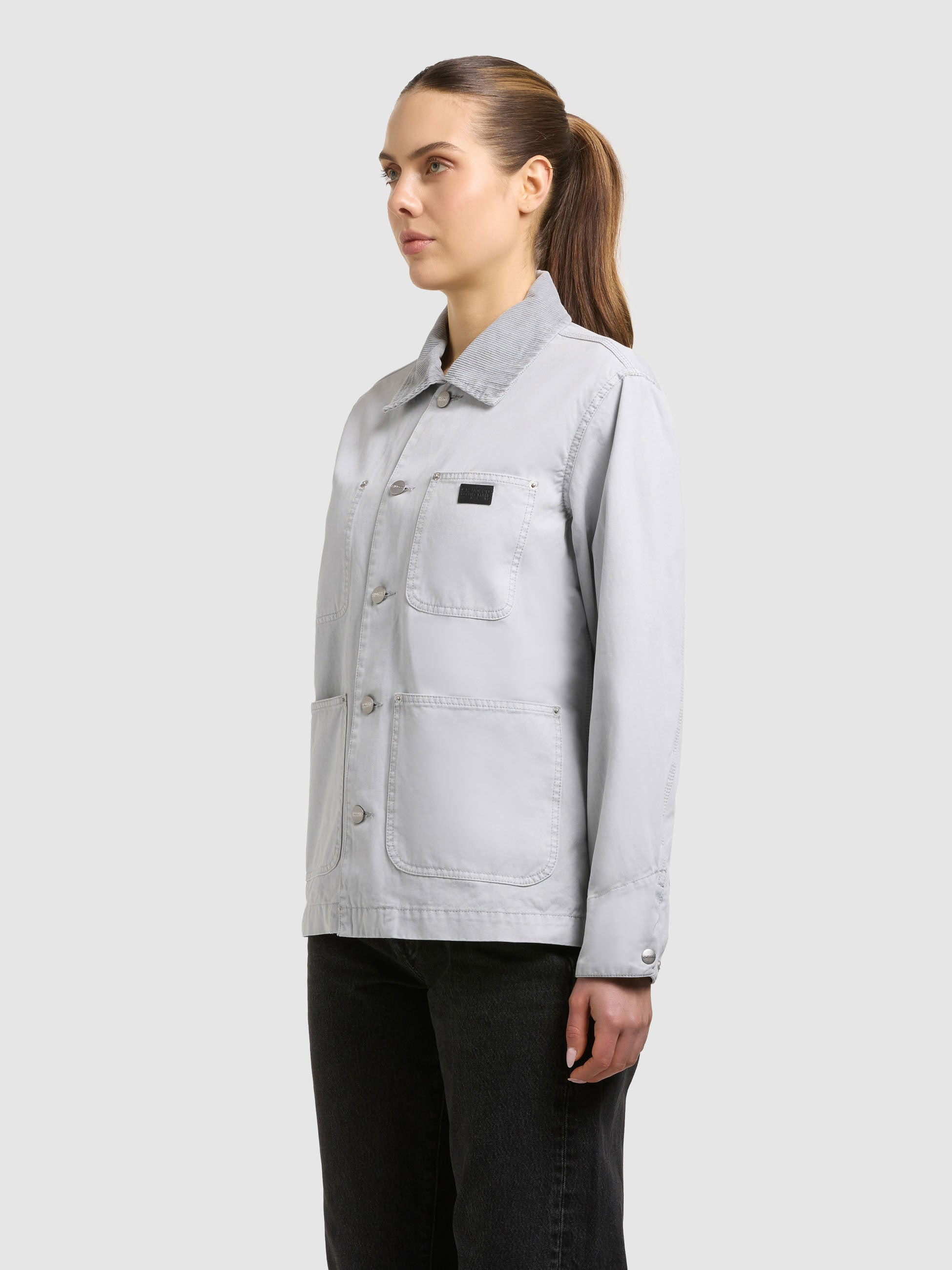 khujo-jacke-suzy-light-grey-fieldjacket-aus-baumwoll-twill-f-r-damen image 5