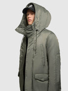 khujo-coat-pakpao-sage-green-damen-parka-loose-fit-mit-kapuze image 7