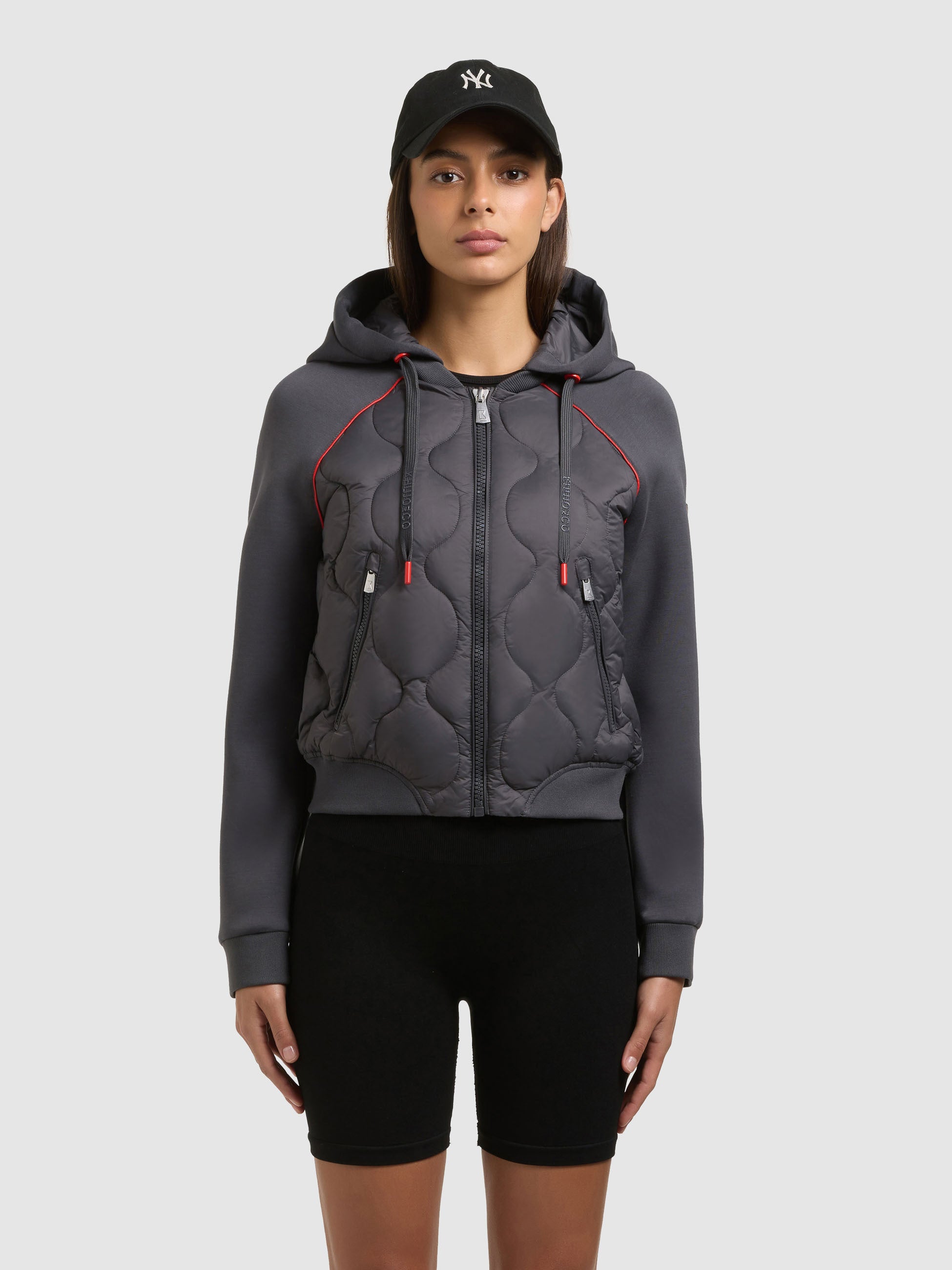 khujo-malaya-damen-jacke-slate-grey-kurz image 4