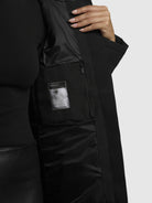 khujo-coat-claresse-black image 8