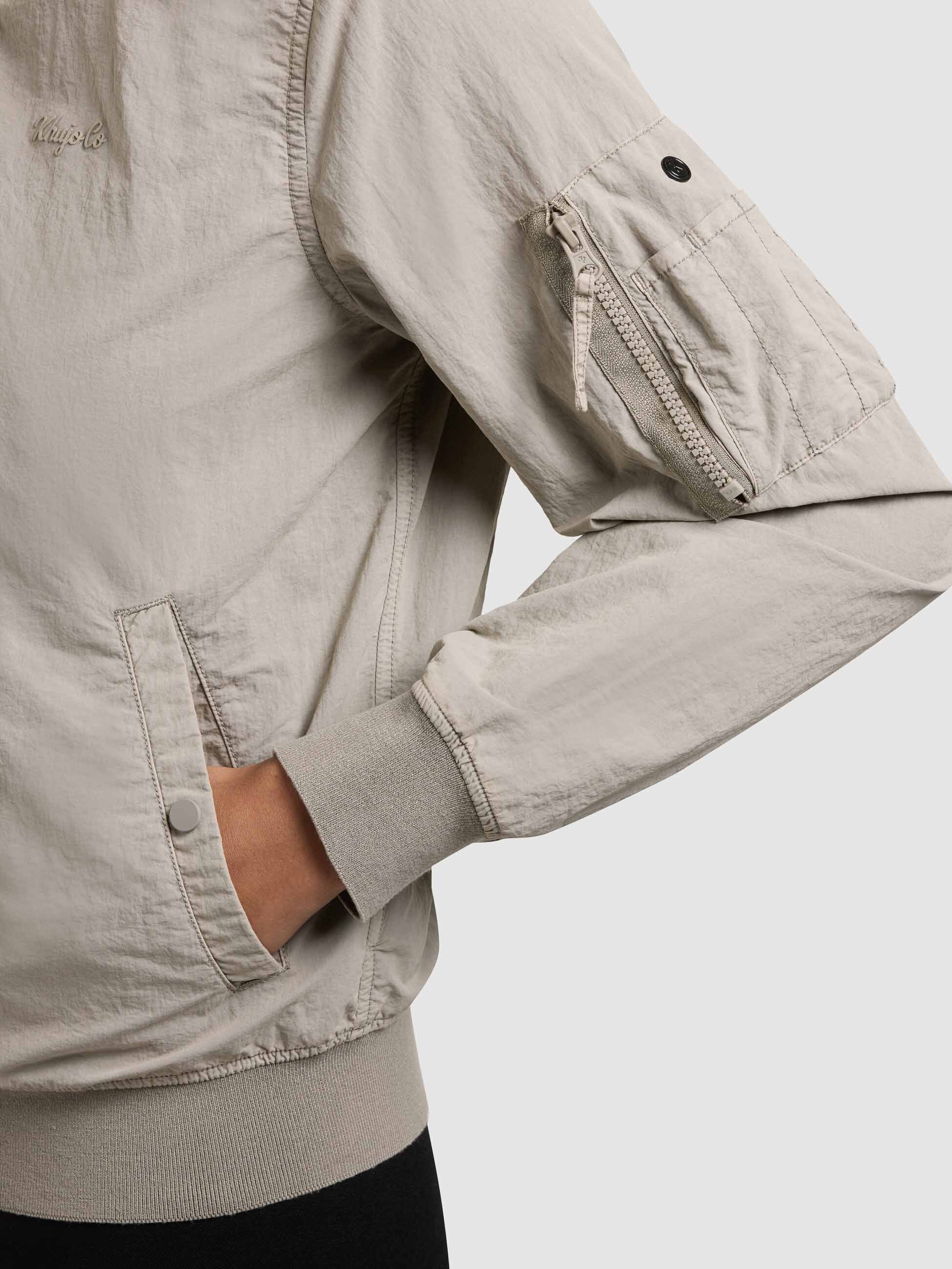 khujo-denz-bomberjacke-damen-bone-beige image 8