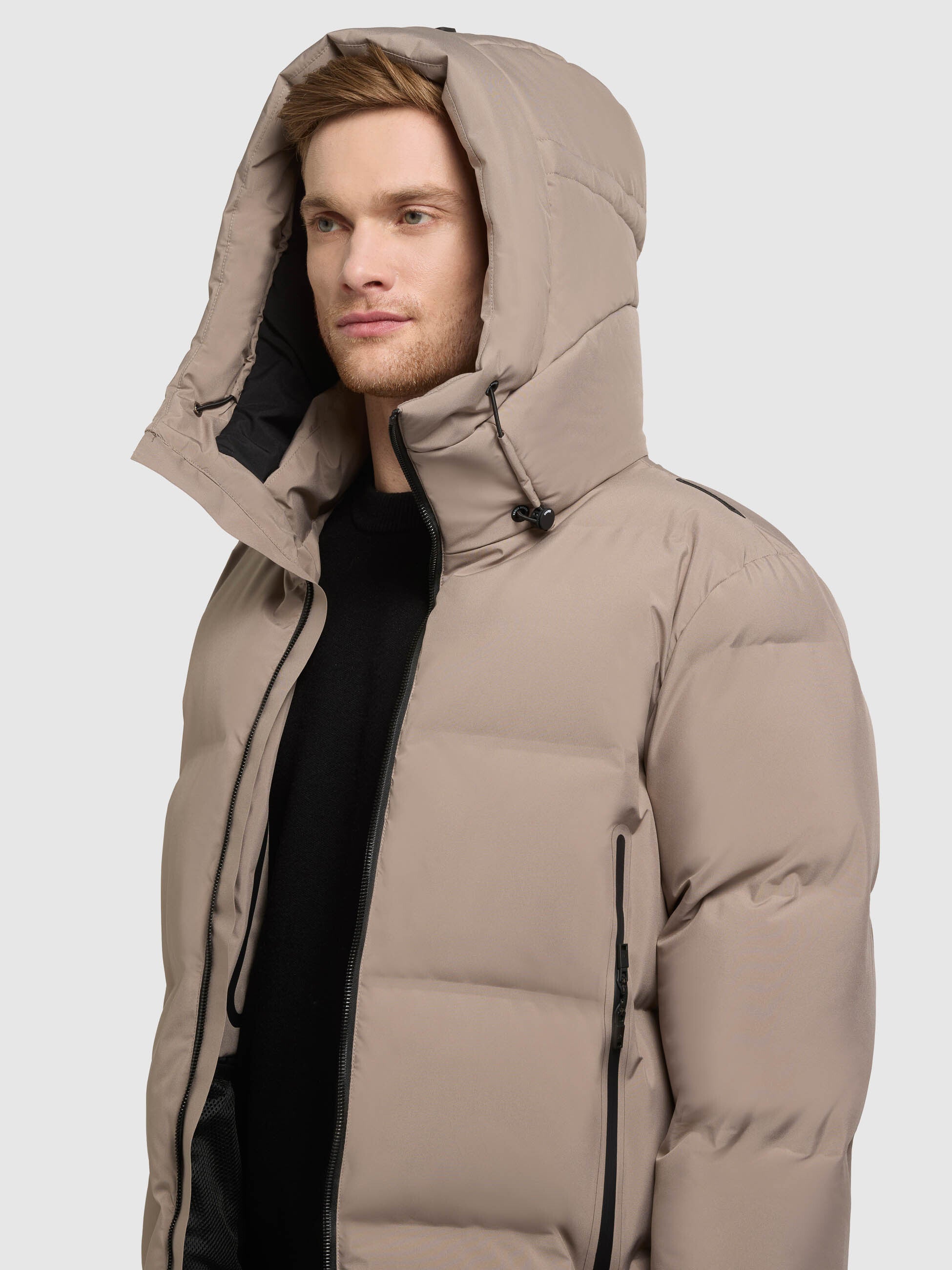 khujo-wesh3-damen-steppjacke-greige-h-ftlang-mit-geheimtasche image 7