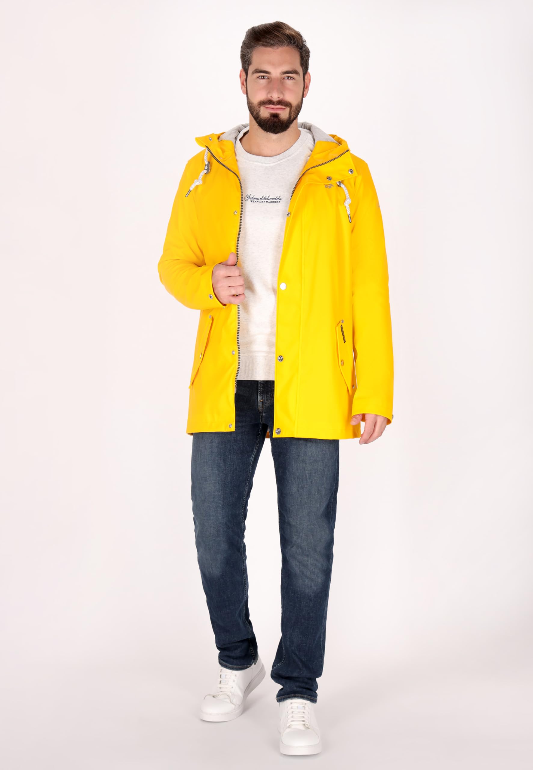 schmuddelwedda-herren-regenjacke-allwetterjacke-mit-kapuze image 2