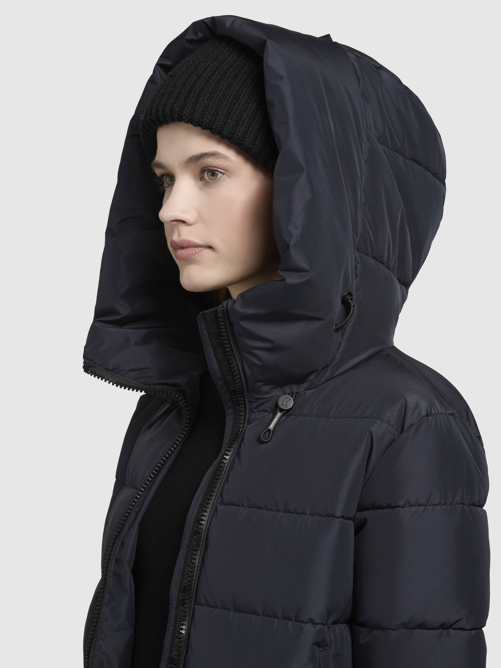 khujo-mantel-jilias5-dunkelblau-lange-wattierte-winterjacke-f-r-damen image 7