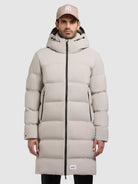 khujo-caius-damen-coat-light-gray image 4