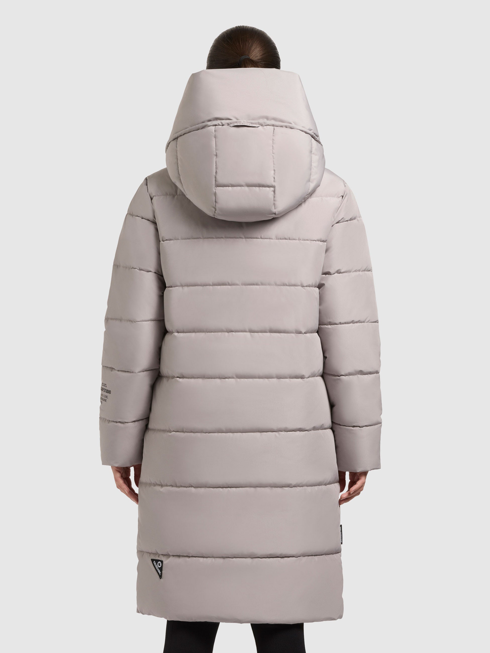 khujo-mantel-jilias6-matt-blizzard-grey-damen-winter-steppmantel-knielang image 3