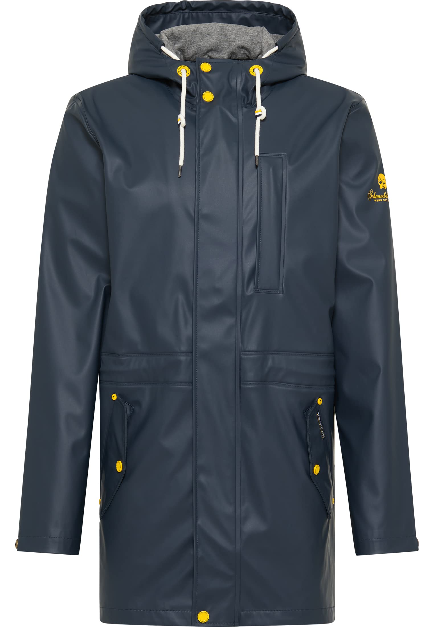 schmuddelwedda-herren-regenmantel-3in1-mit-sweatshirt-innenjacke image 1