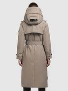 khujo-coat-elena-gray-beige-trenchcoat-mit-herausnehmbarer-stepp-einlage image 3
