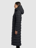 khujo-coat-simmie2-port-blue-damen-steppmantel-knielang-slim-fit image 5
