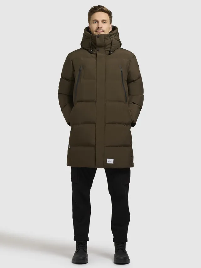 khujo-coat-morse2-damen-steppmantel-dark-olive-mit-rucksacktr-gern image 1