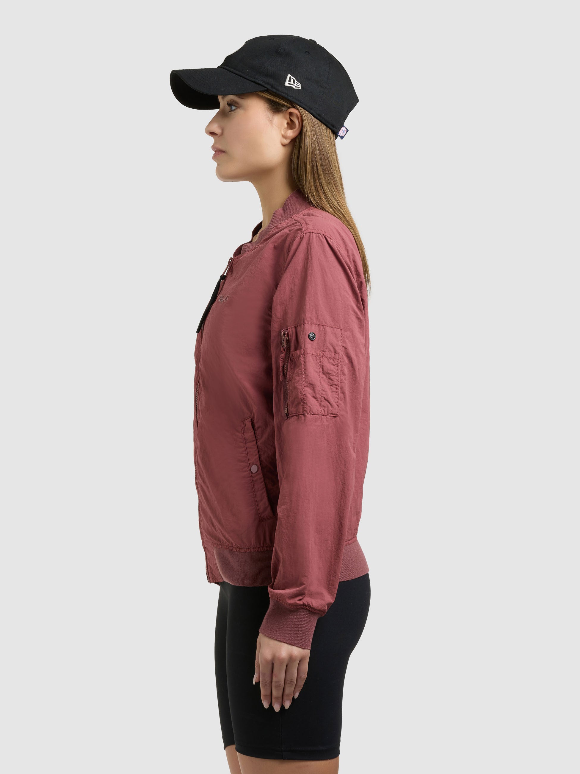 khujo-denz-bomberjacke-fuchsia-blouson-ungef-ttert-f-r-damen image 5
