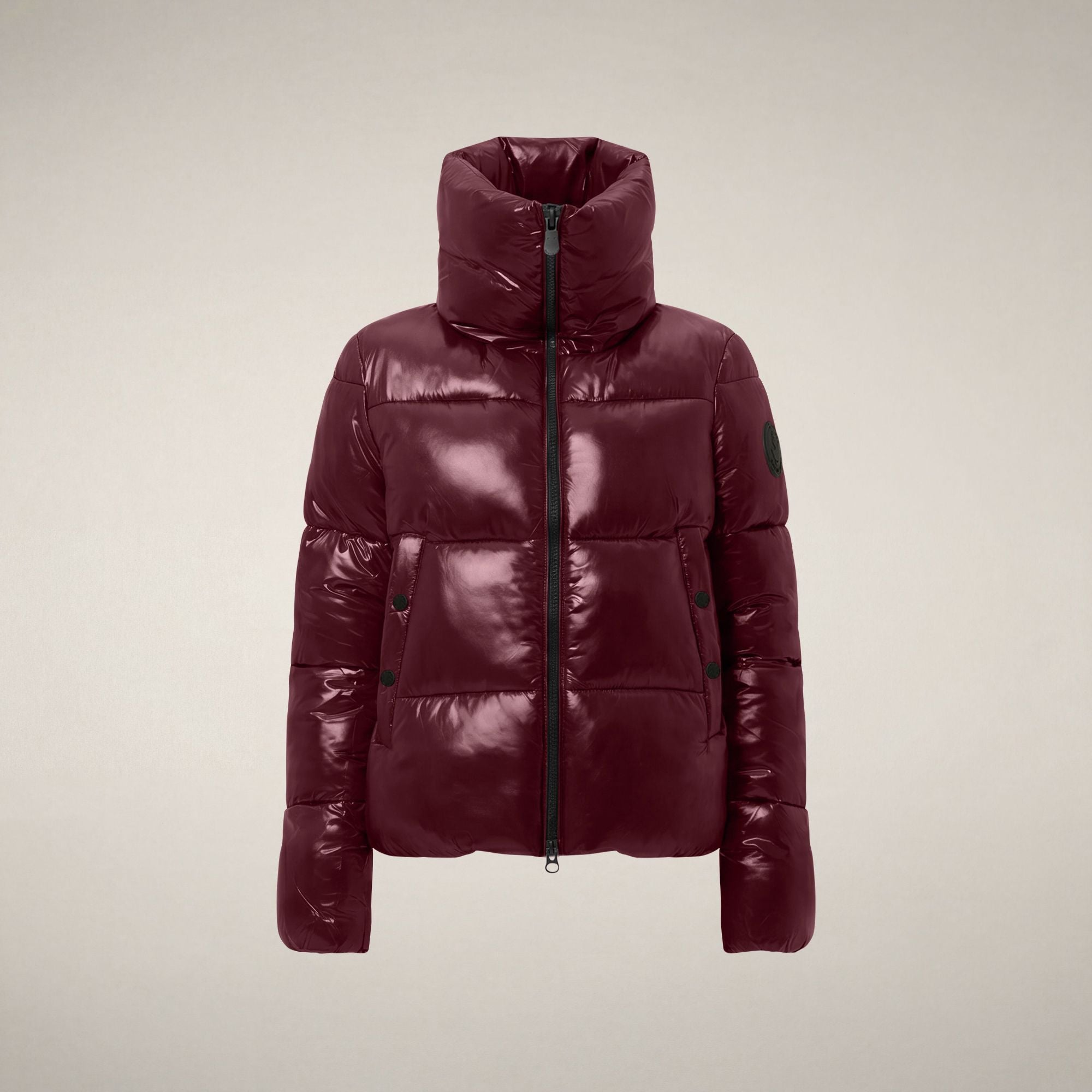 save-the-duck-isla-damen-steppjacke-laqu-bordeaux image 3
