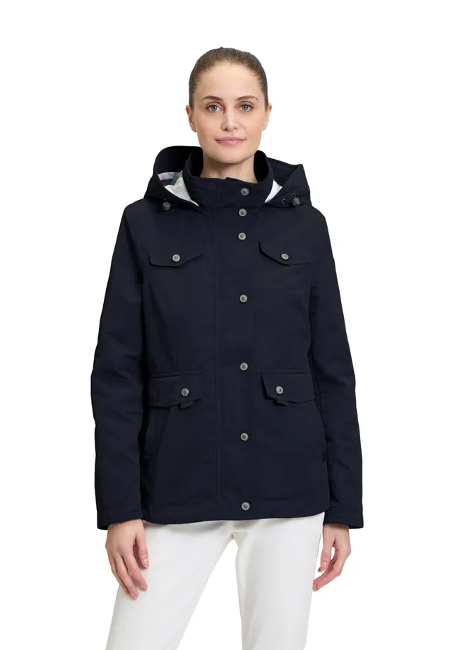 gil-bret-lia-damen-sommerjacke-mit-kapuze-karo-besatz image 1