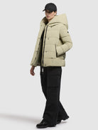khujo-camea-jacket-olive-h-ftlange-steppjacke-mit-gro-er-kapuze image 2