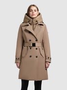 khujo-coat-gora-cookie-beige-kurzmantel-damen image 4